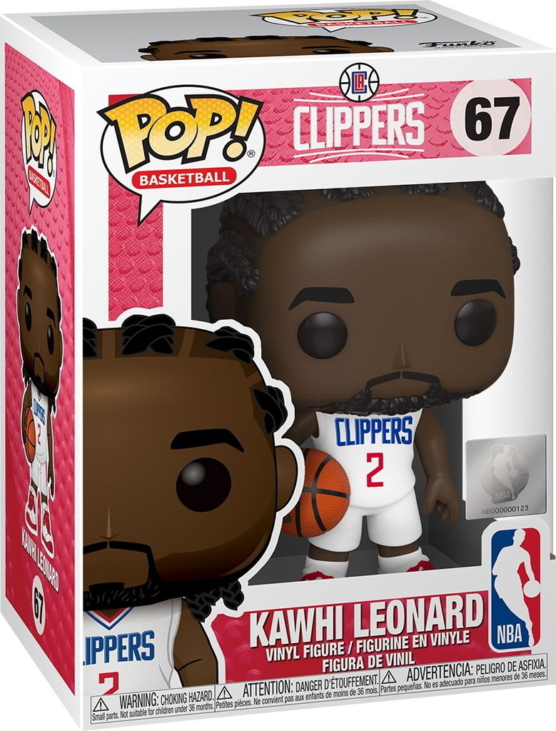 NBA Clippers - Kawhi Leonard 67 - Funko Pop! - Vinyl Figur