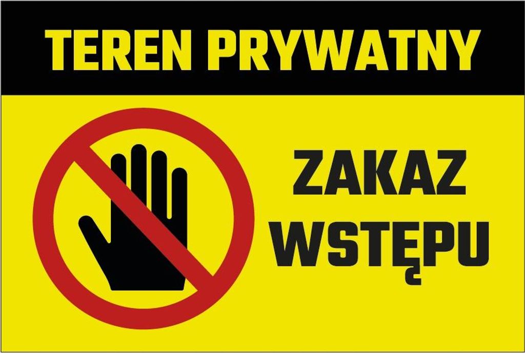 Schild „Zutritt verboten“ 20x30 cm PVC T028