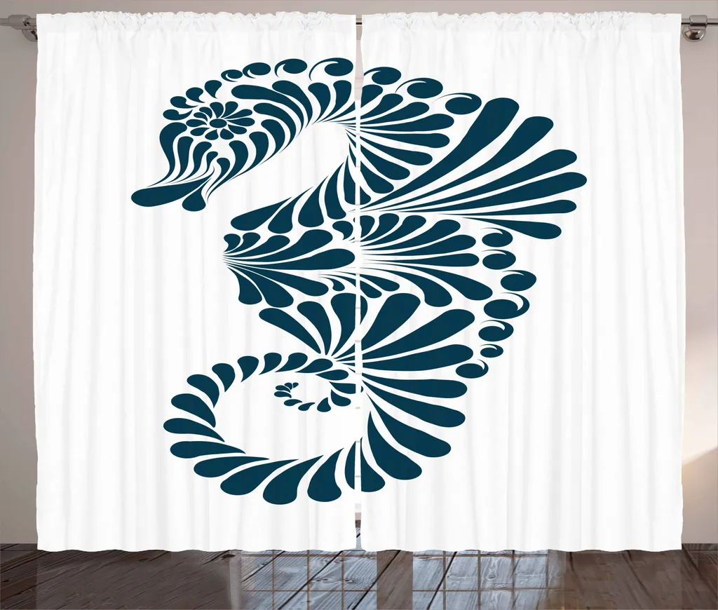 Tenda Art-Design ABAKUHAUS Cavalluccio Marino 280x245cm Blu Notte