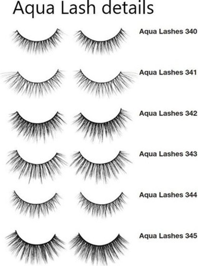 Aqua Lashes 343 Falsche Wimpern