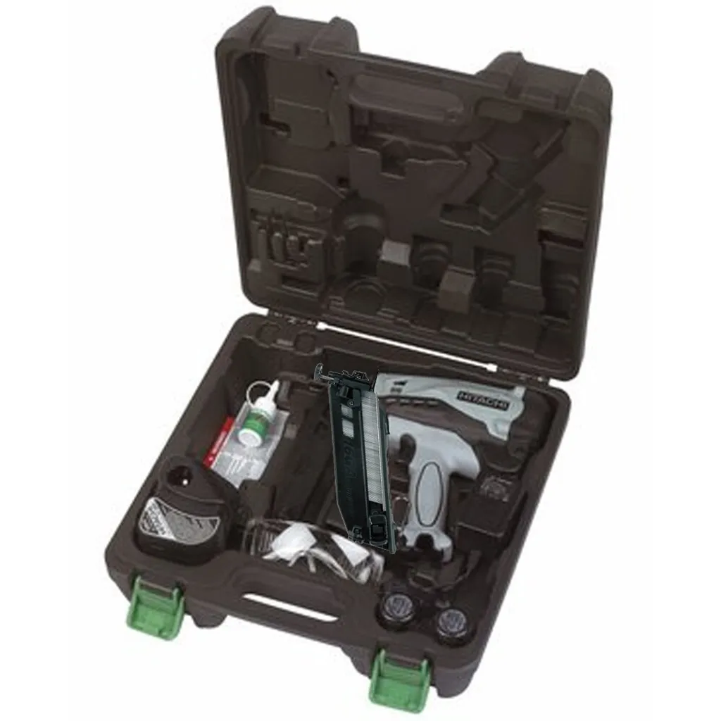 Cloueuse à gaz Hitachi Hikoki NT65GB pour pointes Brads 32-65mm VF-16
