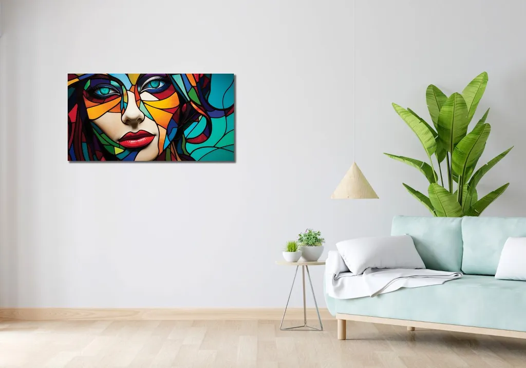 Image Grand Format 100x50 Regarde-moi dans les yeux - Finition Premium