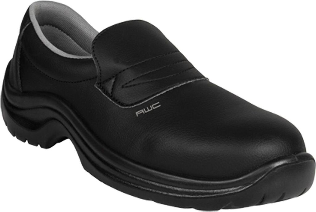 AWC Footwear Berufsschuhe SRC Slipper in Schwarz-37