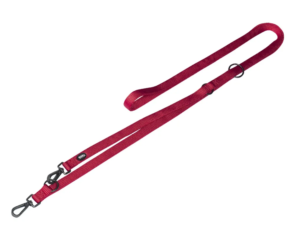 Laisse Nobby Classic Comfort extra longue 300 cm x 25 mm framboise