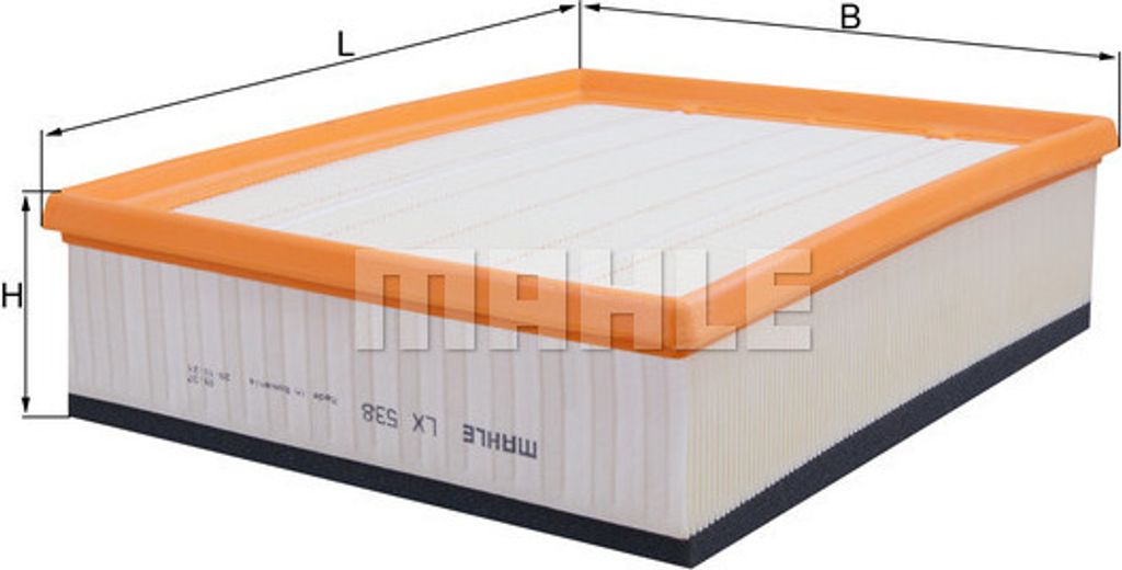 Luftfilter KNECHT LX 538