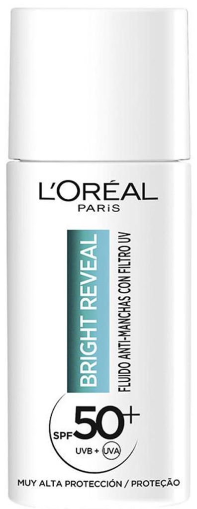 Antimansche Behandlung L'Oreal Make Up Bright Reveal Spf 50 50 ml Niacinamida