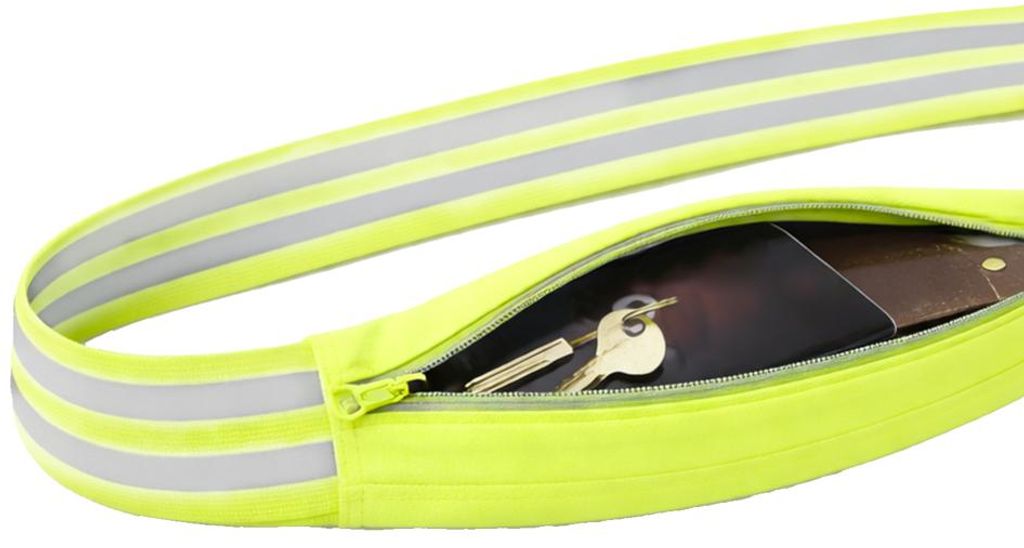 FIRST AID ONLY Reflektorgurt mit Tasche neon-gelb
