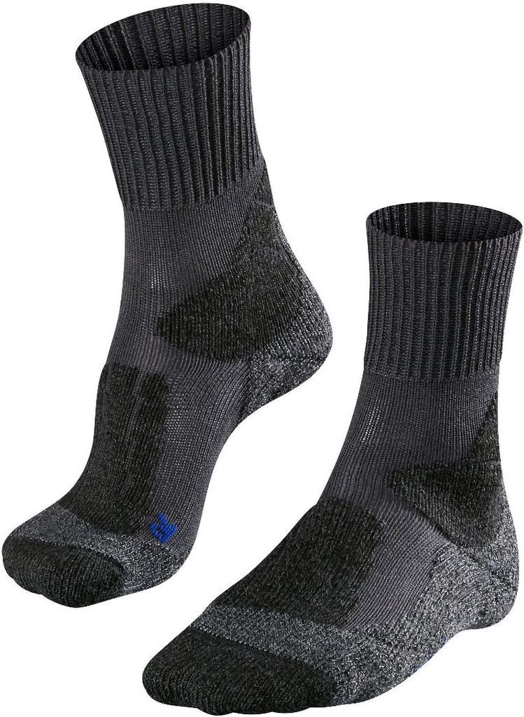 TK1 coole Damen Wandersocken – Schwarz – 35-36