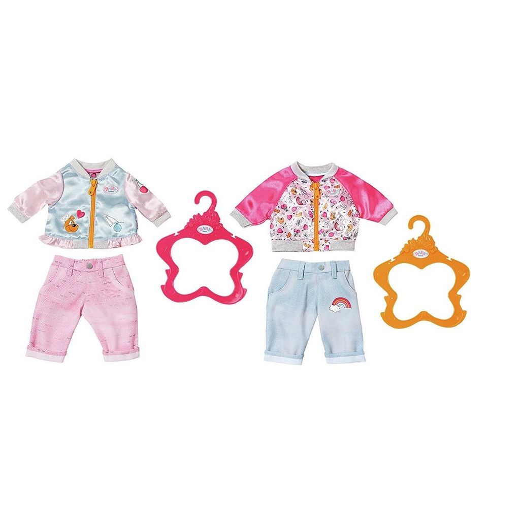BABY born Casuals 2 assorted, Puppen-Kleiderset, 3 Jahr(e) Produktbild 
