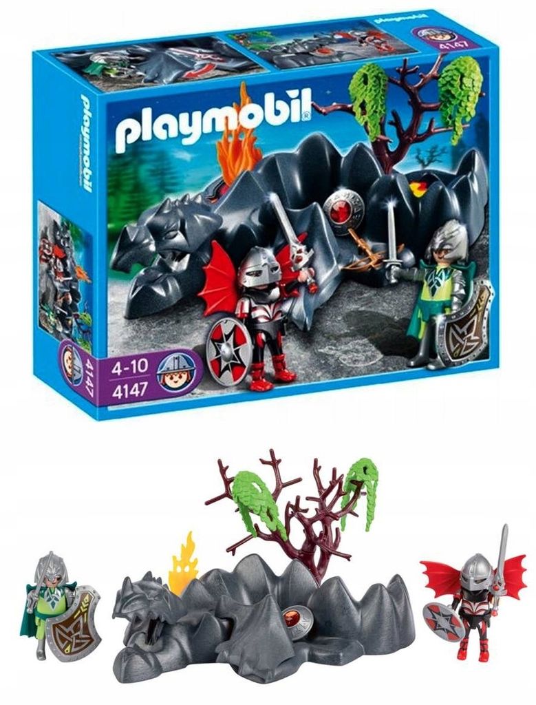 PLAYMOBIL Dragon Rock Compact Set, 4 Jahr(e), Kunststoff, Produktbild 