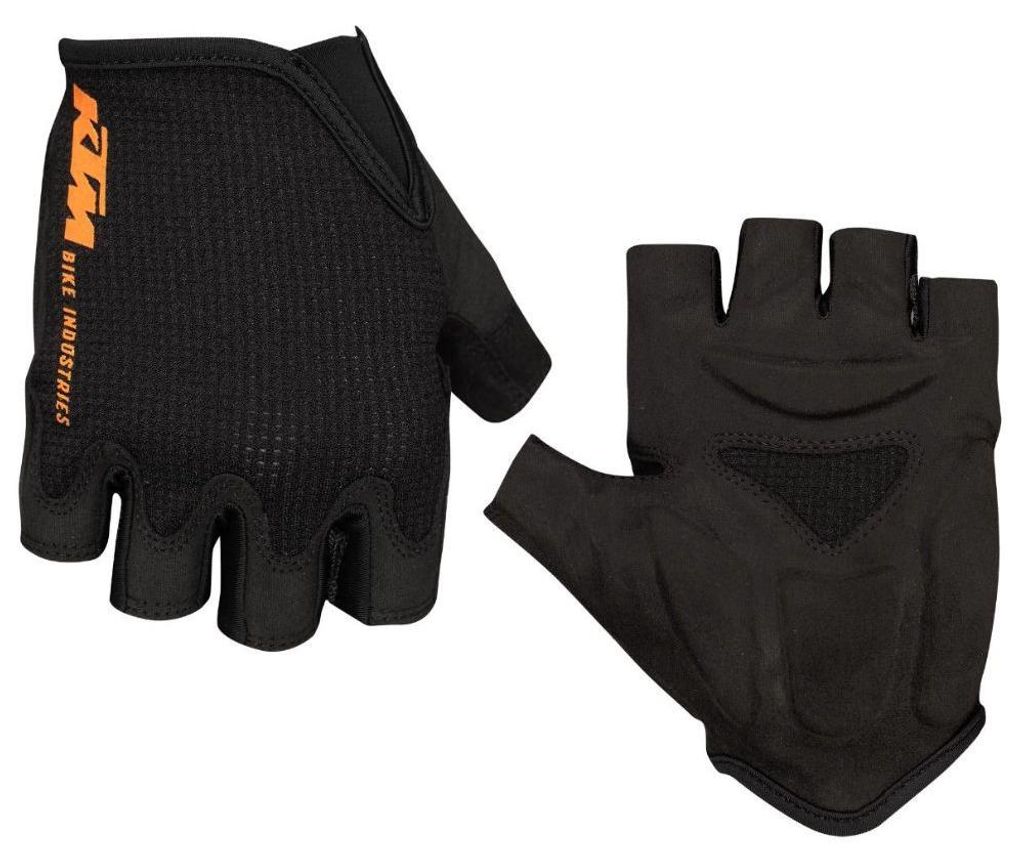 KTM Factory Line Handschuhe, kurz, schwarz/orange Schwarz L Produktbild 