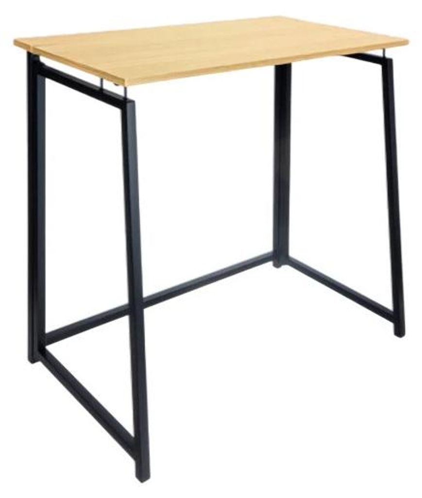 Tavolino pieghevole in legno, dimensioni 80 x 75 x 40 cm, Immagine del prodotto 