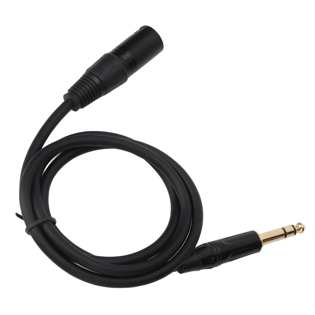 6.cavo da 35 mm a XLR, cavo da 6,35 mm maschio a XLR maschio, cavo da 1/4 di pollice maschio a XLR maschio, cavo da 1/4 di pollice a XLR bilanciato, cavo microfonico stereo da 6,35 mm a XLR, cavo audio da 6,35 mm a XLR - 5