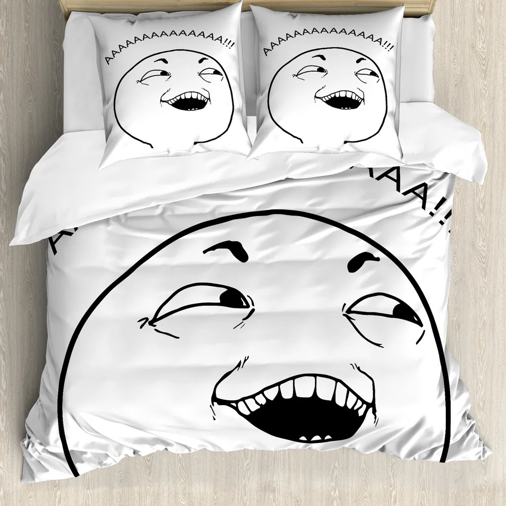 Regalo Originale: Copripiumino Meme Ragazzo Felice ABAKUHAUS