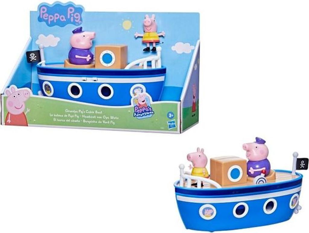 PEPPA PIG Le bateau de grand-père+2 figurines F3631 /2 Image du produit 