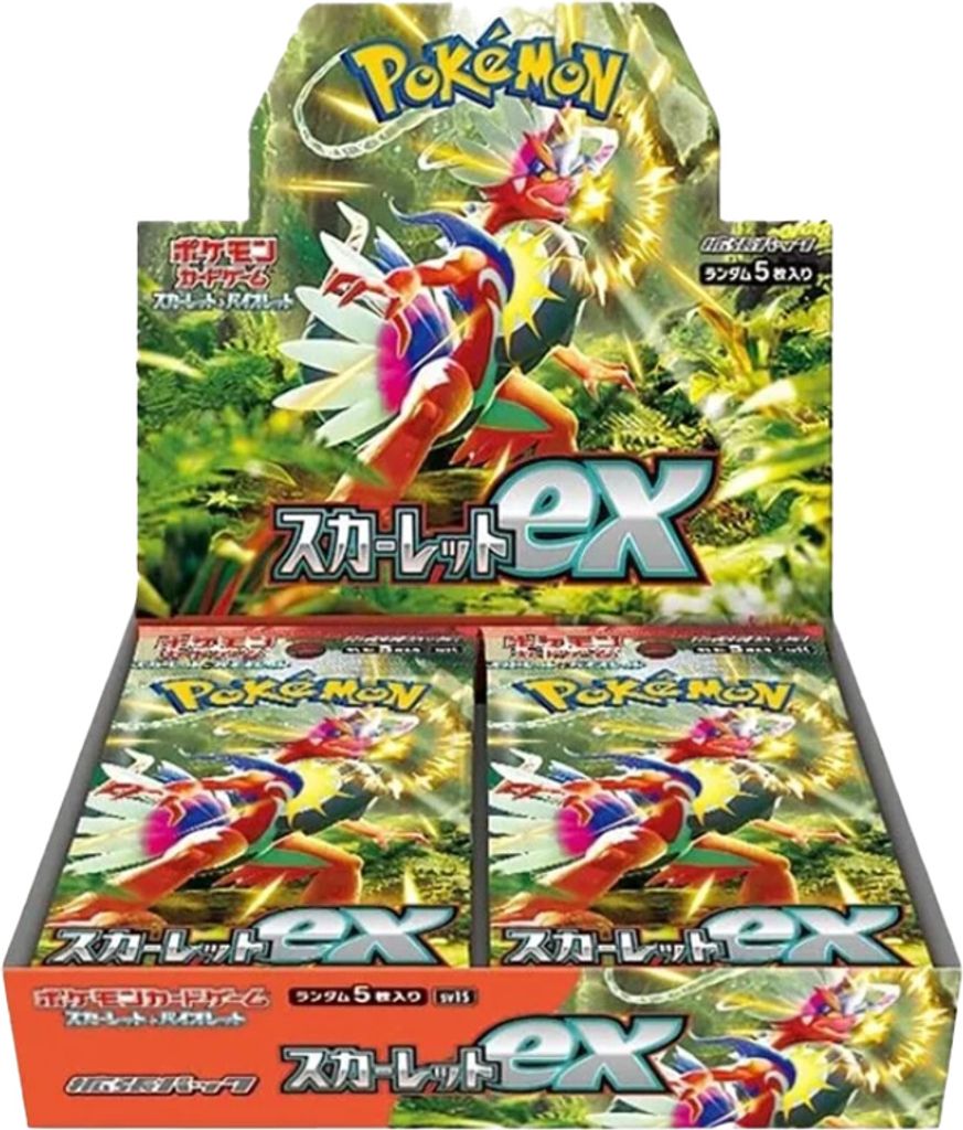 Pokemon Scarlet ex Booster Box Korean Obrázok produktu 