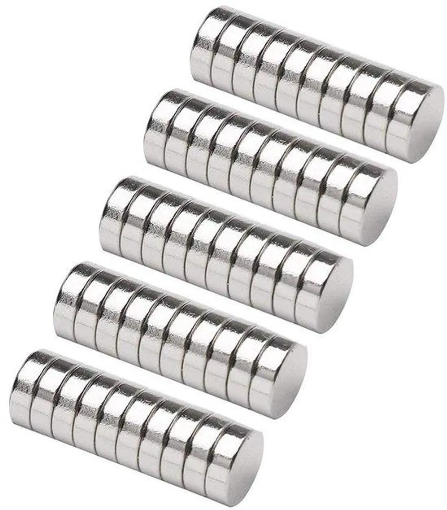 Aimants néodyme ronds 6x3 mm N52 NdFeB puissants pour bricolage précis