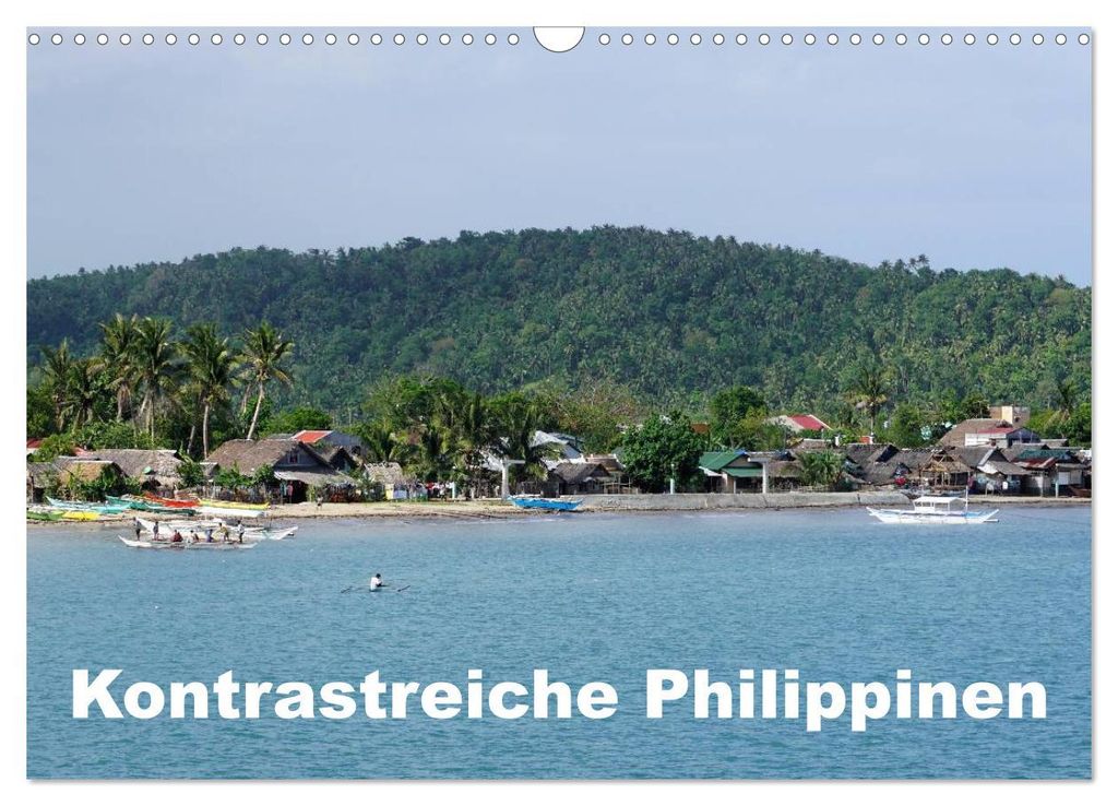Kontrastreiche Philippinen (Wandkalender 2027 DIN A3 quer), CALVENDO Monatskalender