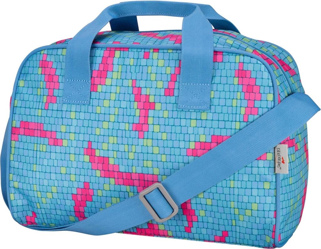 DerDieDas Sporttasche Happy Pixel Produktbild 