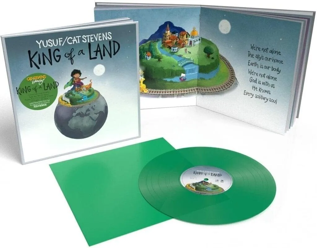 King Of A Land Yusuf Vinyle Vert - Edition Deluxe Limitée Haute Qualité
