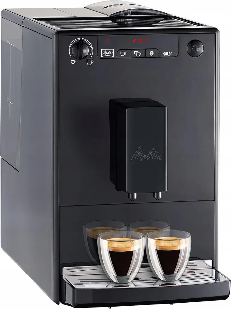 Machine à café à grains compacte Melitta Solo pour espresso maison - 22