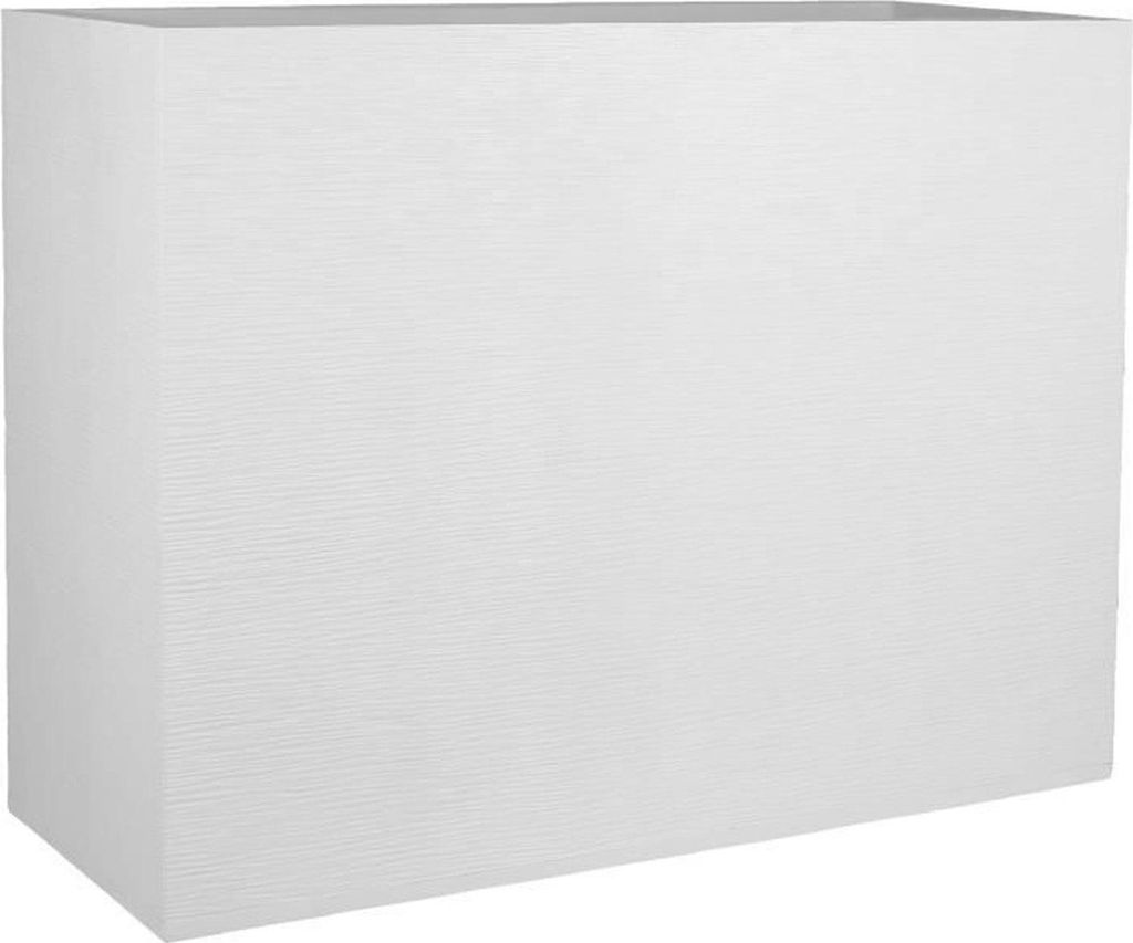 Muret Loft 46L Blumenkasten - 78,5 x 29,5 x 60 cm - Weiß getüncht