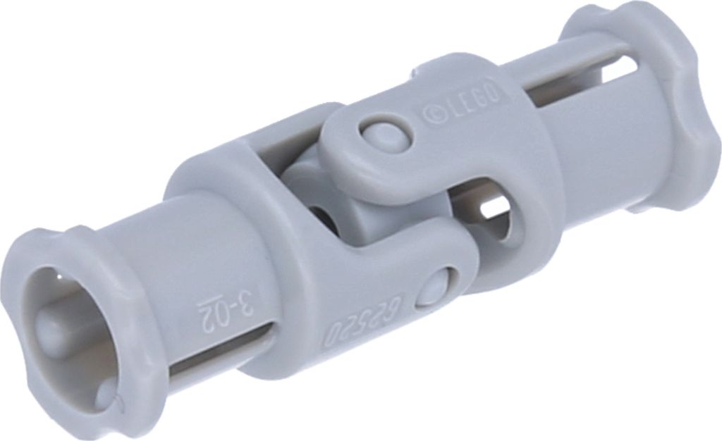 A single LEGO Technic universal joint piece is shown against a white background.
