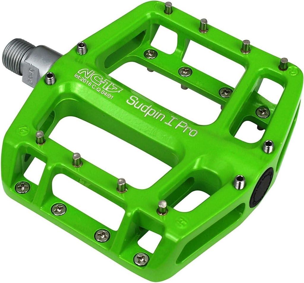 NC-17 Plattformpedal Sudpin I Pro, Alu, Kugellager, grün Produktbild 