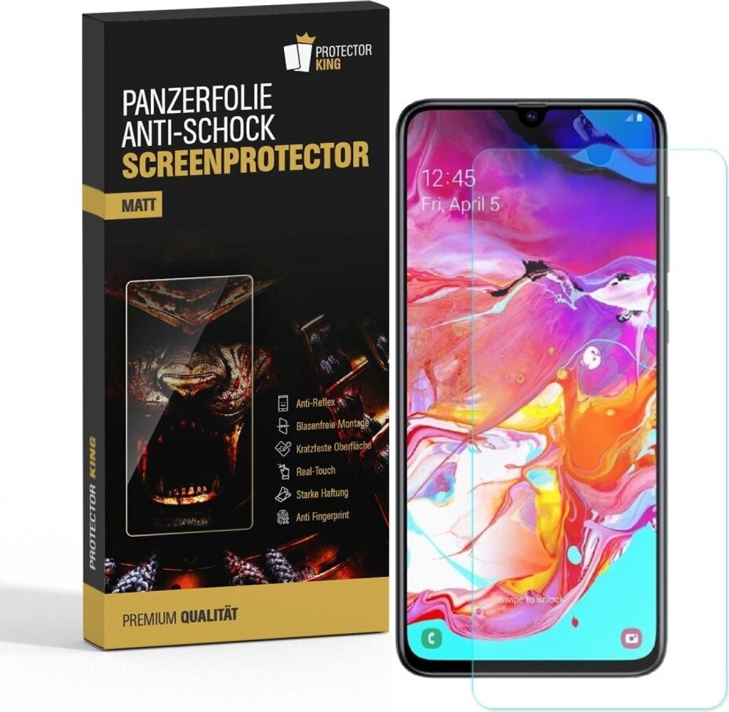 2x Panzerfolie für Samsung Galaxy A20e ANTI-SCHOCK Produktbild 