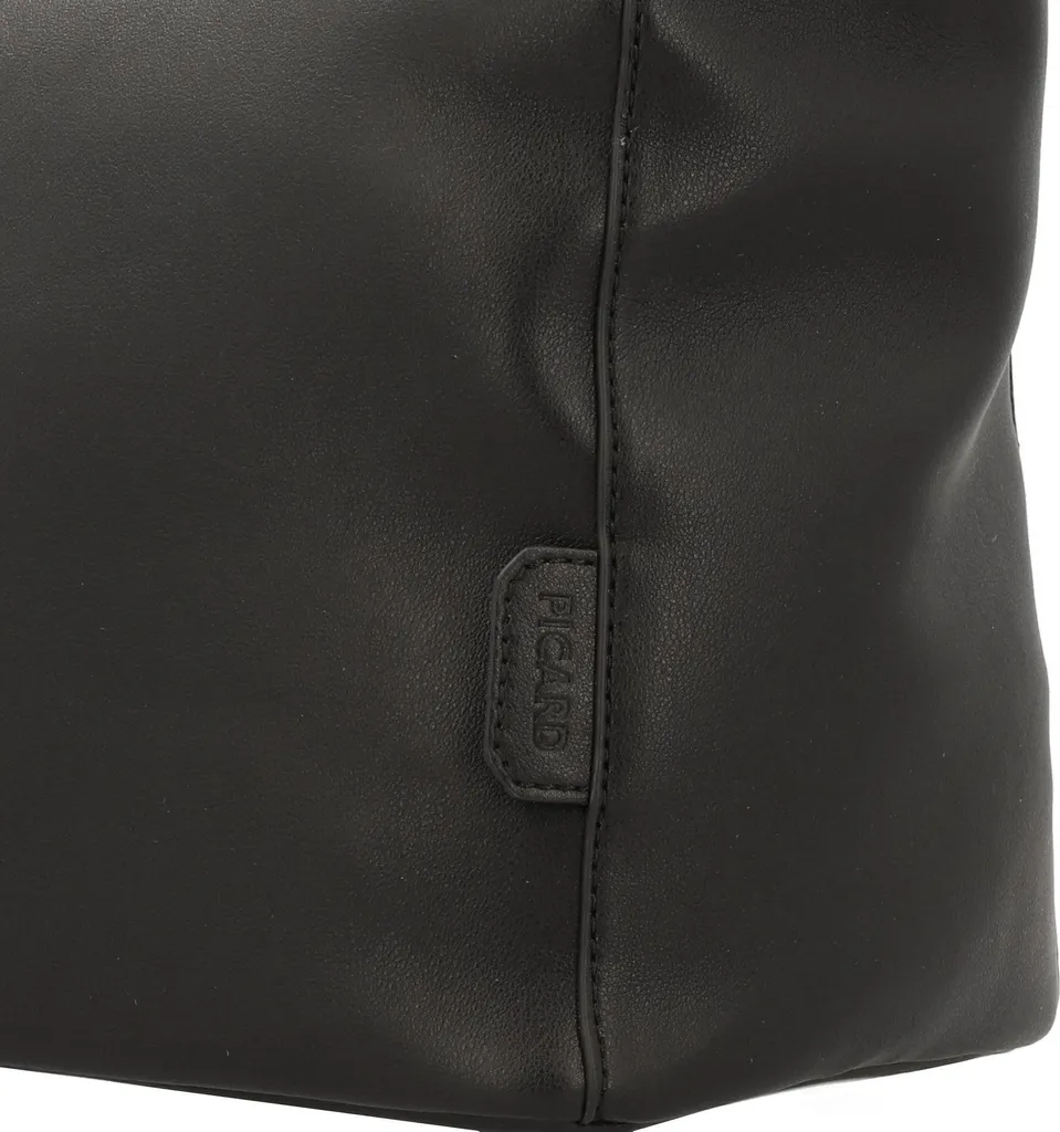 PICARD Yours Shopper Nero: Borsa a Tracolla Pratica con Multi-Scomparto - 11