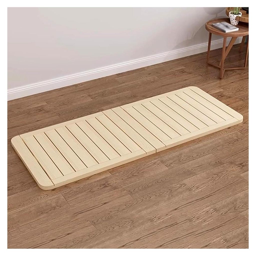 Lattenrost aus Holz in Rollenform, Couchkissenstütze, Bettlatten aus Massivholz im japanischen Stil, Tatami-Matte für stabile Schlafbetten, 60 * ...