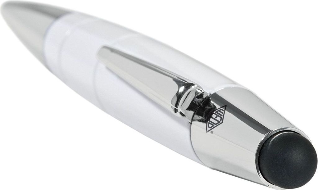 Kugelschreiber Pioneer mit Touchpen weiß Packung mit 20 Stück