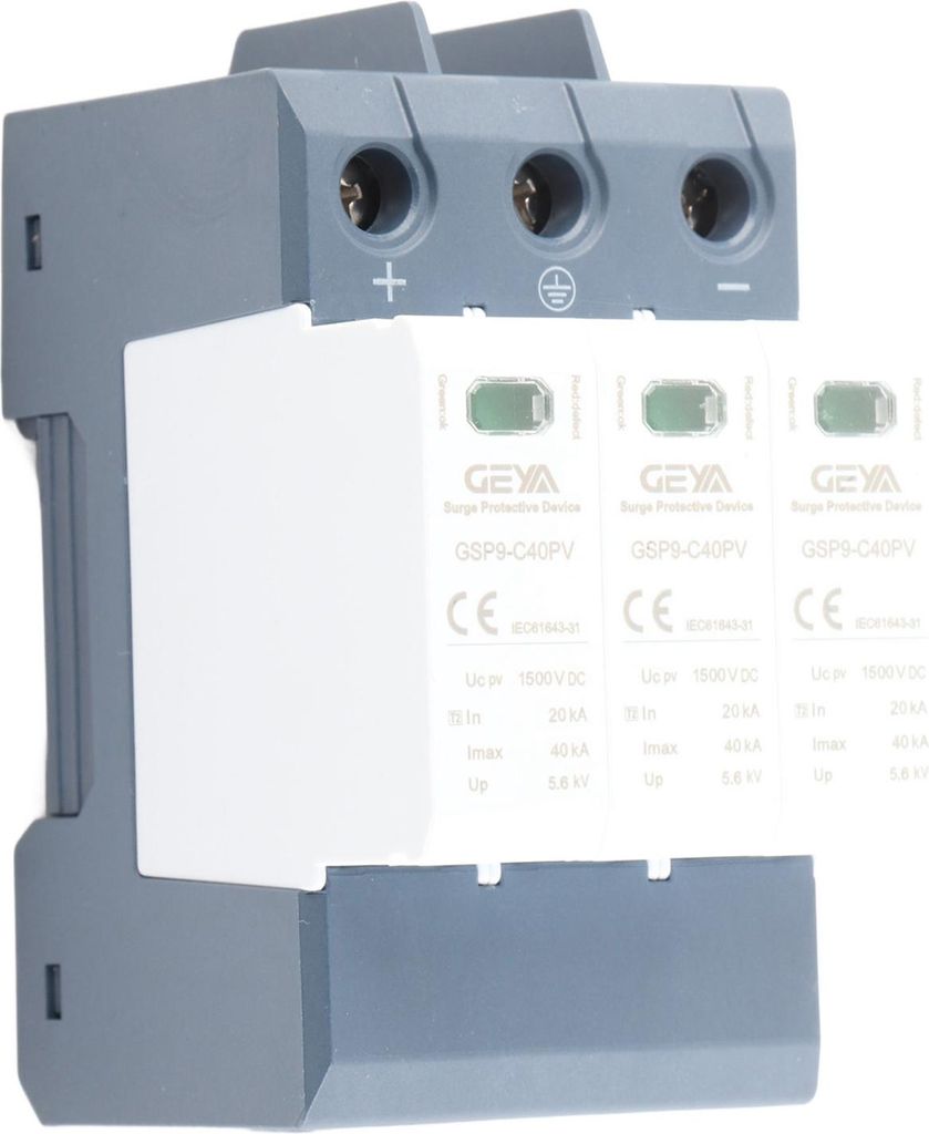 40KA 3P 1500VDC Überspannungsschutzgerät Produktbild 