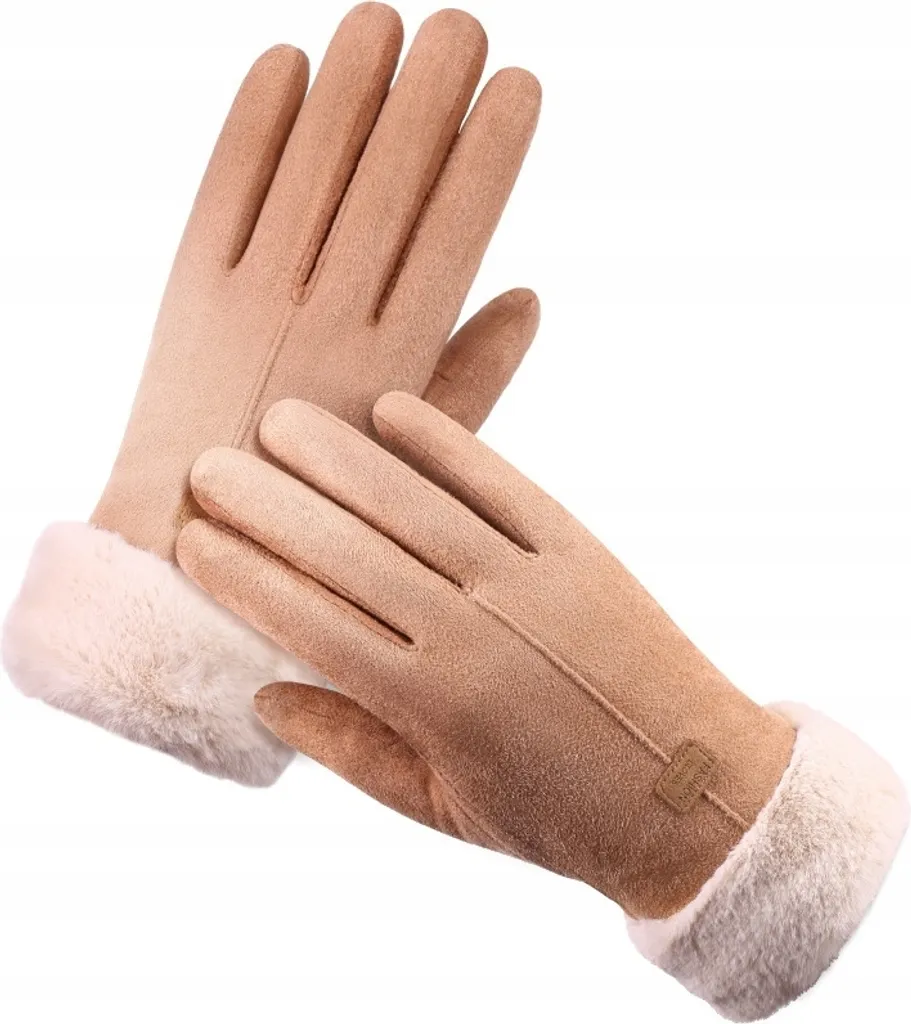 MANI IN PELLE DA DONNA DOTK 21cm Beige R03