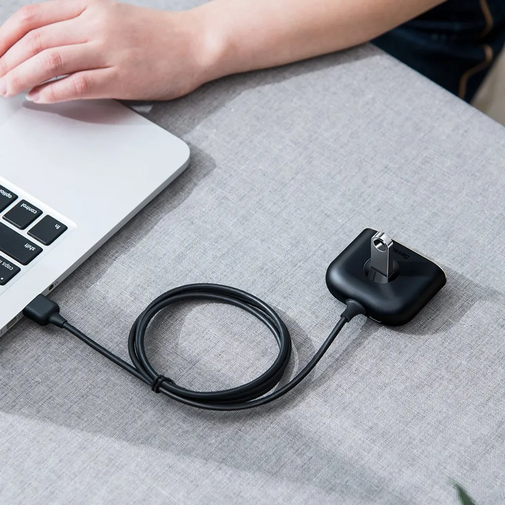 Baseus Hub USB 3.0 4-in-1 5Gbps - Splitter USB per Hard Disk 4TB - 23