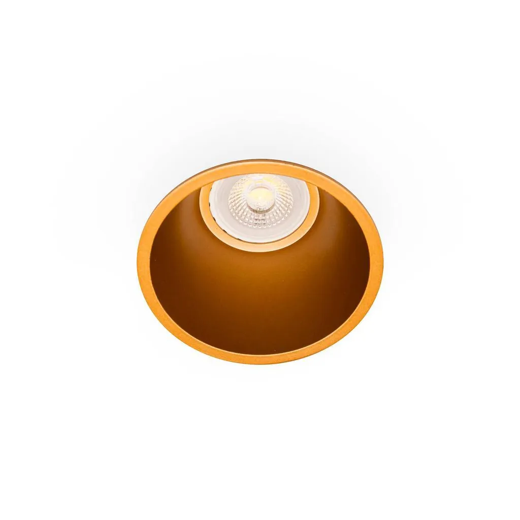 Spot Incasso Fresh Oro GU10 | Eleganza Moderna per Soffitti 230V