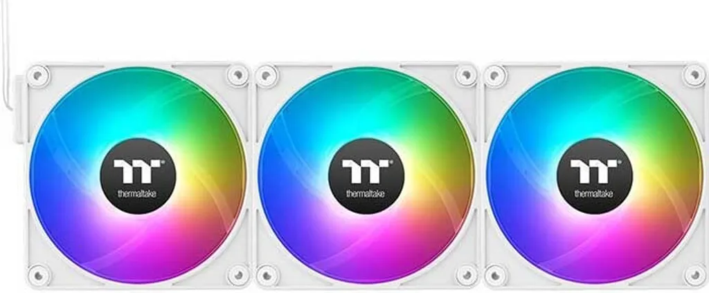 Kit 3 Ventole 140mm Thermaltake CT140 EX Reverse ARGB Sync White - 5