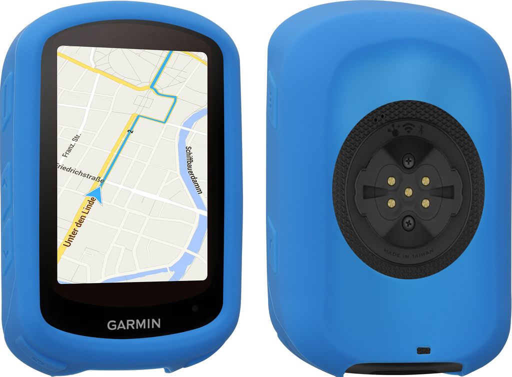 kwmobile Hülle kompatibel mit Garmin Edge 840 / Edge 540 - Silikon GPS Fahrrad Case Schutzhülle