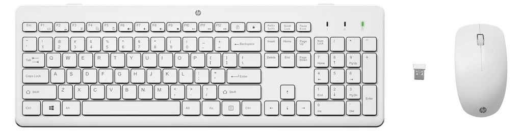 HP Draadloze muis en toetsenbord 230, Volledige grootte, Productafbeelding 