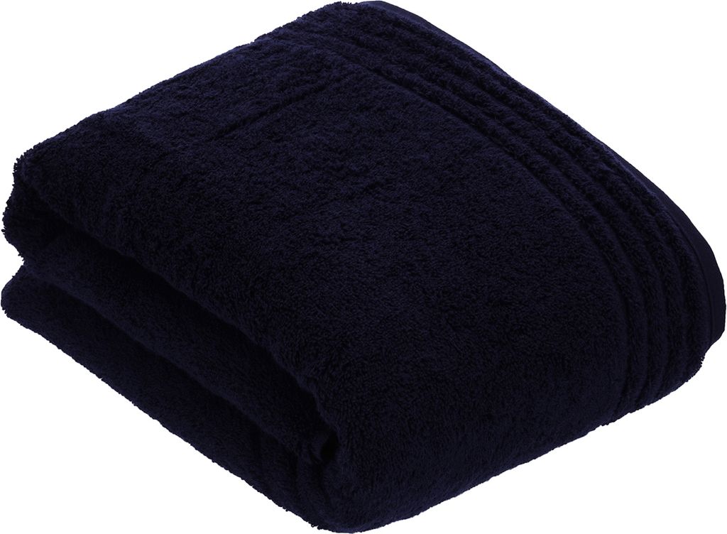 Vossen Badetuch VIENNA STYLE SUPERSOFT Farbe deep water Größe 80x160 cm
