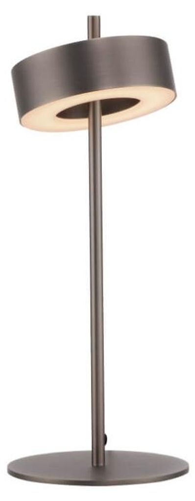 Bruine tafellamp Q-Rotate design Productafbeelding 