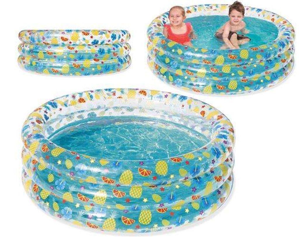 Bestway 51045, Nafukovací bazén, 445 L, Kolo, Vinyl, Obrázok produktu 