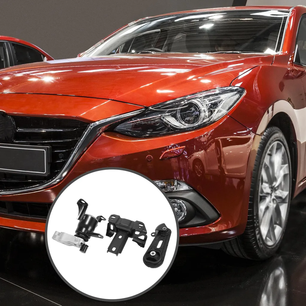 Supports Moteur Renforcés D65239060H Anti-Vibrations pour Mazda 2 DE