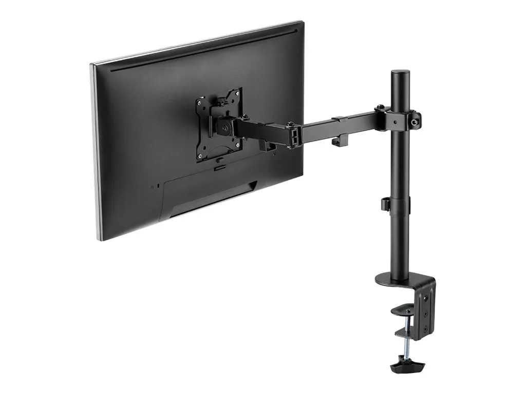 Support Écran pour Télétravail et Bureau Réglable et Orientable