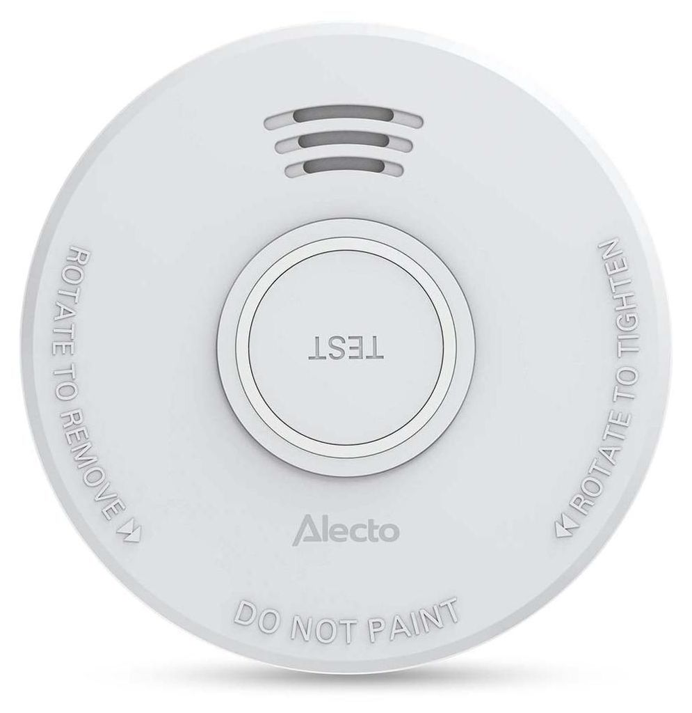 Alecto SD110 4X - Détecteur de fumée - Pile intégrée pour 1 Image du produit 