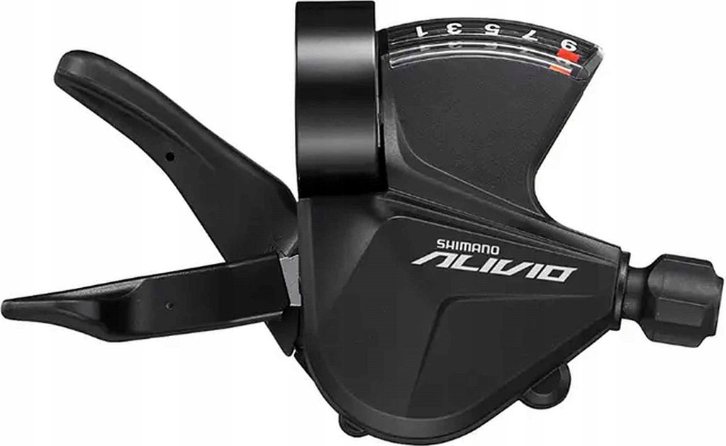 Shimano Schalthebel SL-M3100 Alivio Rapidfire Plus Schalthebel Fahrrad MTB Daumenschalthebel 9-fach rechts