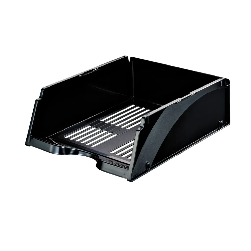 Range-revues Jumbo Esselte Transit Noir pour Archivage de Dossiers A4
