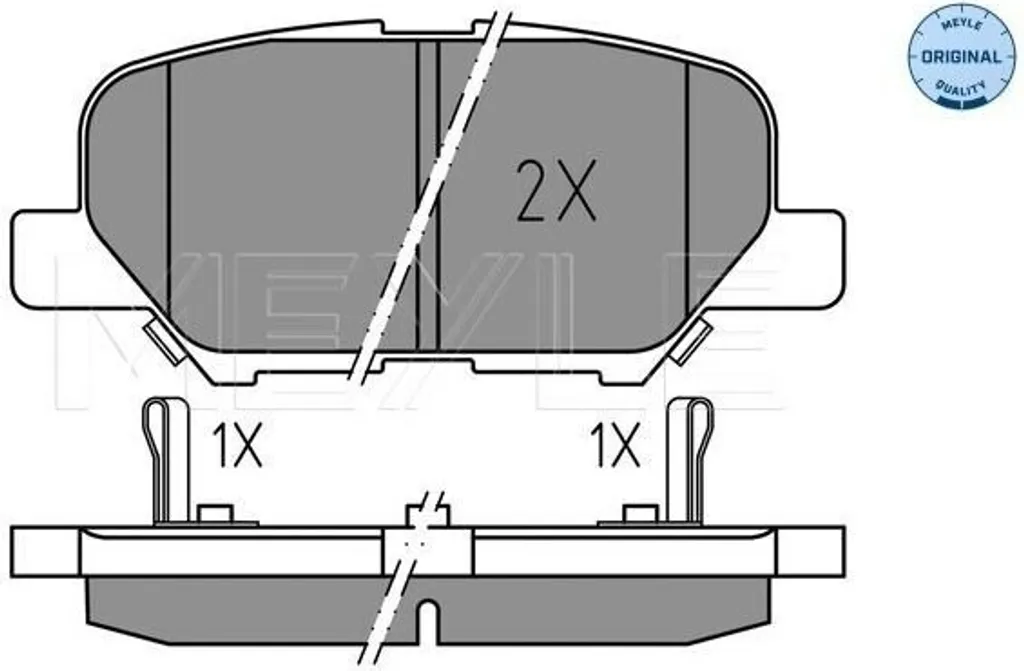 Plaquettes de frein de rechange pour Citroën C4 Aircross et 4008