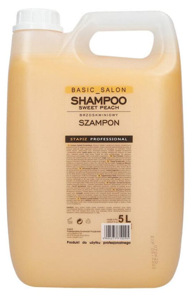 Shampoing professionnel Stapiz, parfum pêche, 5 litres Image du produit 