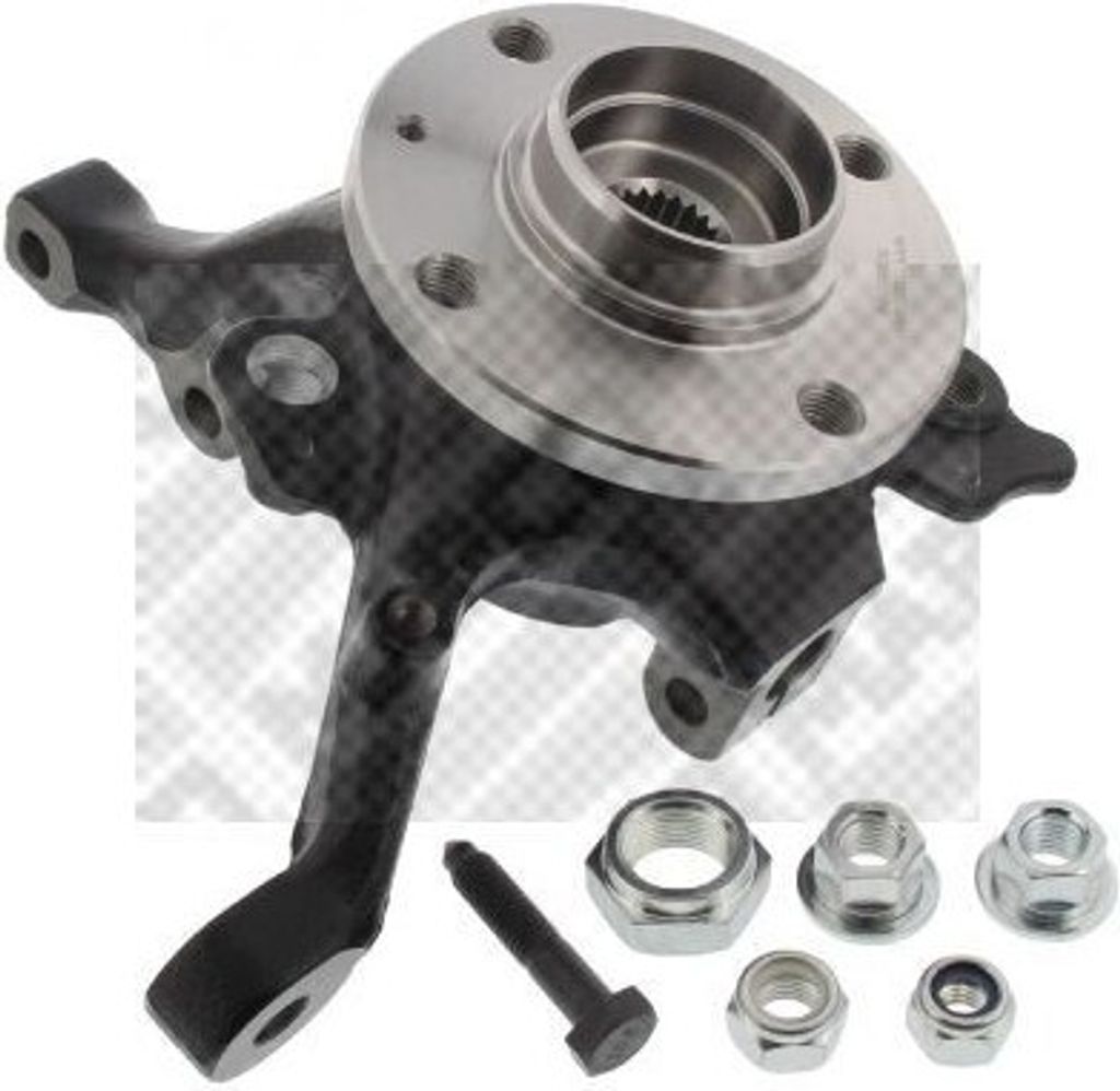 MAPCO 107764/4 Achsschenkel Radaufhängung Lenkung für VW GOLF III (1H1) Vorne Rechts